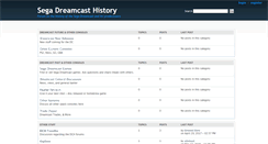 Desktop Screenshot of dreamcasthistory.com