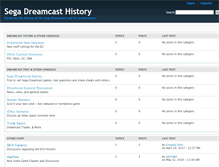 Tablet Screenshot of dreamcasthistory.com